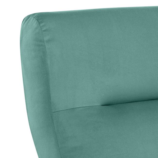 Кресло-маятник Leset Дэми Венге V43 зелёный