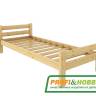 Кровать деревянная "Классика" 900 х 1900, сосна