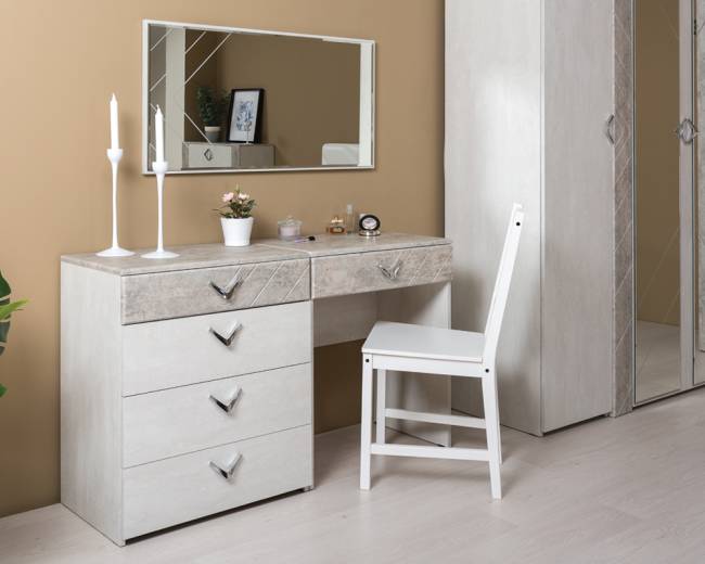 Зеркало навесное Амели Моби 03.240 цвет шёлковый камень